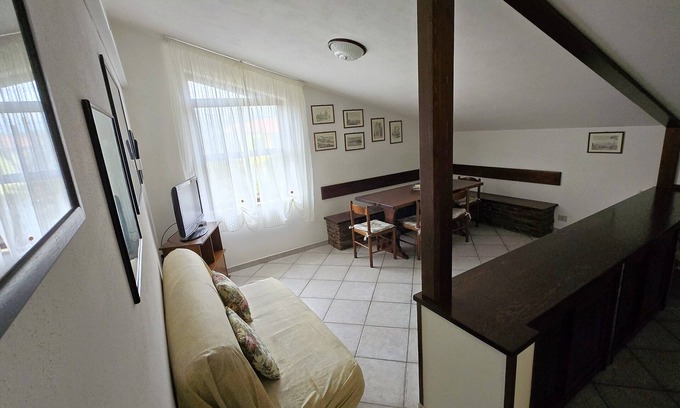 Biancareddu Apartment | Attic family apartment surrounded by nature, 2 minutes from the sea.