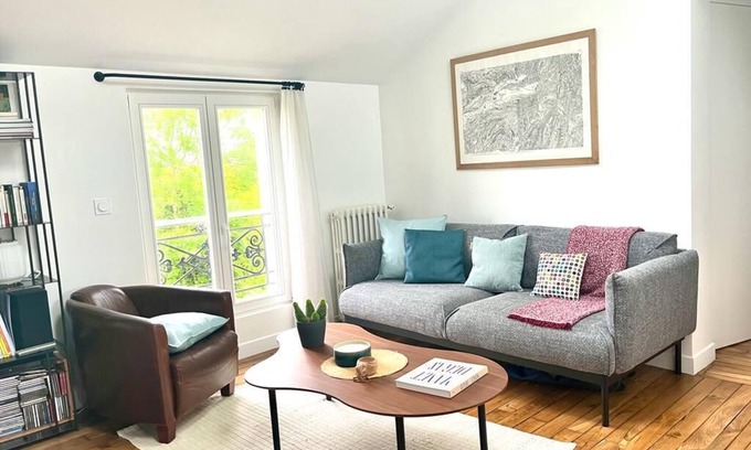 Malakoff Apartment | Attractive architect-designed apartmenteur 3 rooms 10 mn from Paris Montparnasse