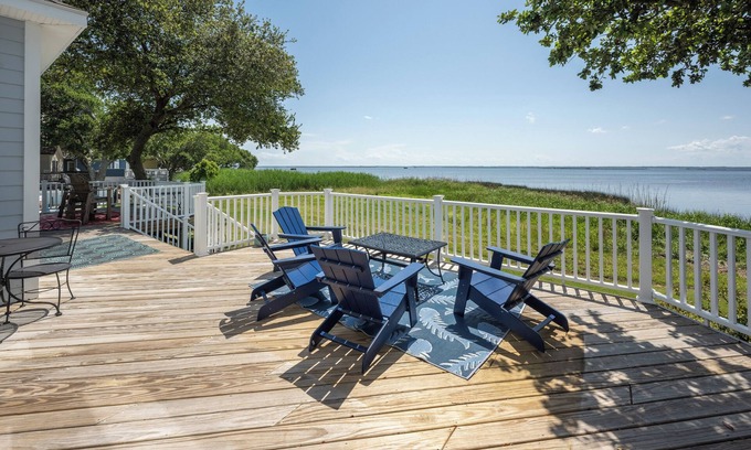 Corolla House | Audubon Oasis: Soundfront Home, Dog-friendly, New to Rental Program