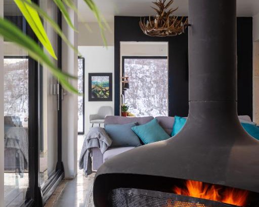 Kilpisjarvi Apartment | Aurora View Lapland, Sky View Bedroom & Jacuzzi