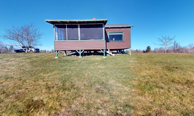 Castine Cabin | Authentic Maine Rustic Summer Cottage w Grill, Firepit, Internet - Dog Friendly