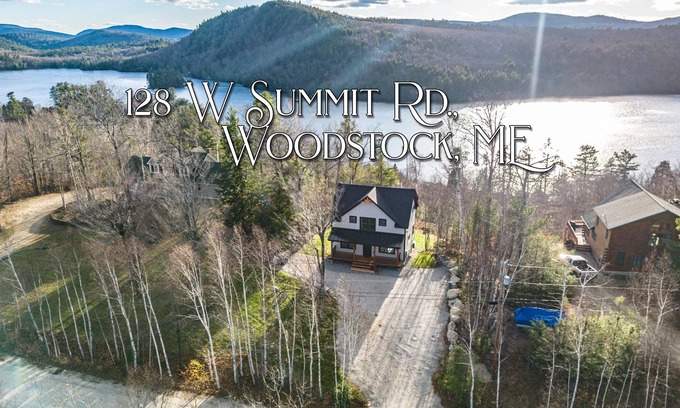 Bryant Pond Cottage | Available for full Winter! Stunning Lake and Mountain views, 4 bed, 3.5 bath