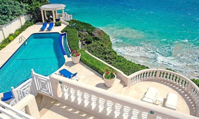 Diamond Valley Villa | Award-winning Oceanfront Villa next to World Famous Crane Beach and Crane Resort
