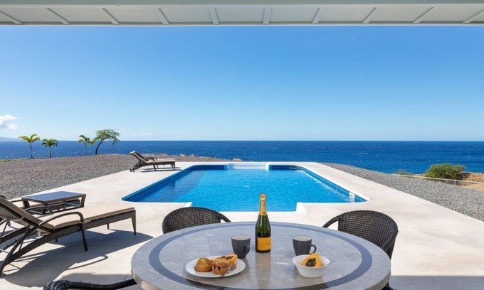 Kohala Estates House | B.I. Kohola Lani - Fall Rates! Post Card Views, Pool and now AC in bedrooms!