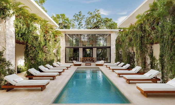 Tulum House | Babylon - Villa 10 Pools - Gym - Game Room