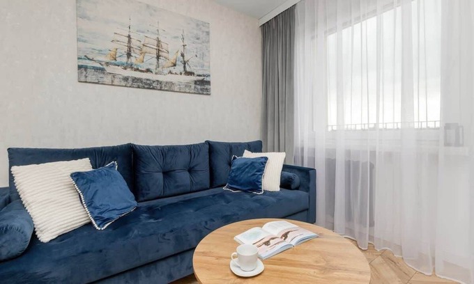 Gdansk Apartment | Bajki 5 | Comprehensive Apartment | Balcony