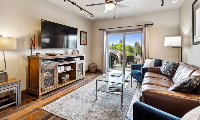 Whitefish Condo | Baker Loft 302 - Amazing Pet Friendly Penthouse with Stunning Views!