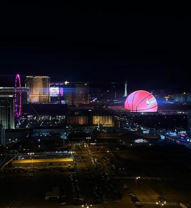 Las Vegas House | Balcony Suite Strip View