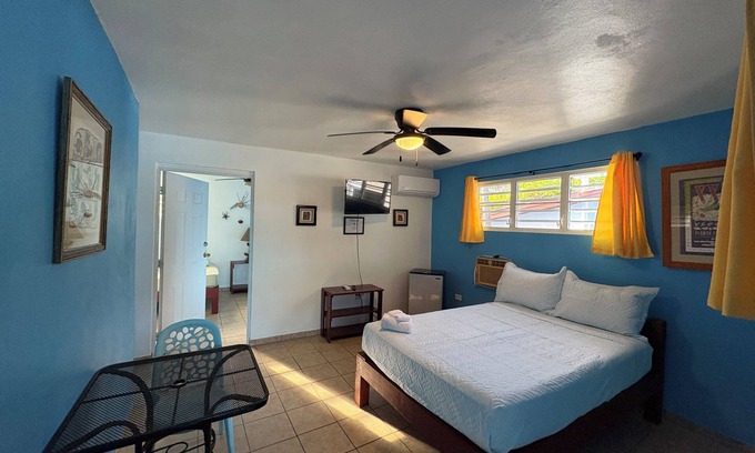 Esperanza Resort | Bananas Vieques Guesthouse Room 8/Vibrant Area/Private/Steps to the beach