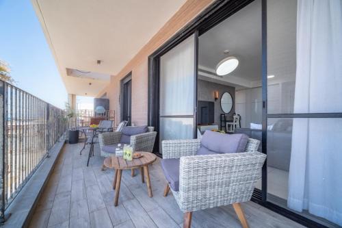 Haifa Apartment | Bat Galim Full Sea View Balcony by Sea N' Rent