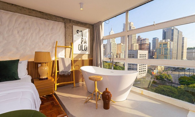 Central Zone House | Bathtub with a view | 17th floor | Mirante do Vale