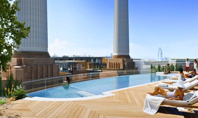 London City Centre Apartment | Battersea Power Station Luxury Sky View @LuxuryLondonStays