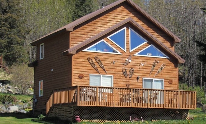 Homer House | Bay View on the new deck