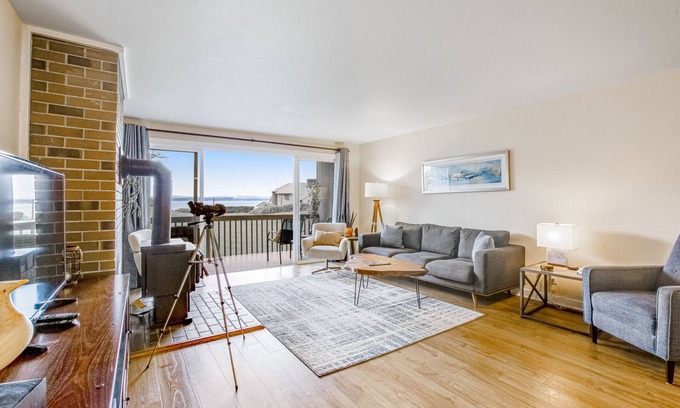 Port Ludlow Condo | Bayfront retreat with water views, WiFi, washer/dryer, & pool access