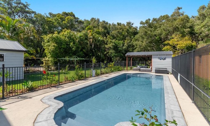 Yamba House | Bayview Beach House- Pet Friendly home with a pool