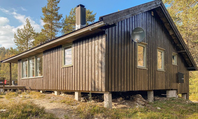 Hovden House | Be enchanted by the fantastic mountain panorama in this holiday home.