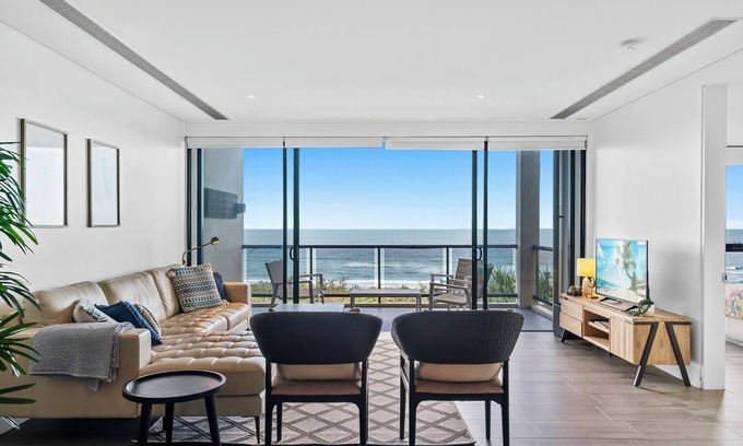 Sunrise Beach Apartment | Beach Chalet 7 - Coastal Bliss at Sunrise Beach – A Luxurious Beachfront Escape