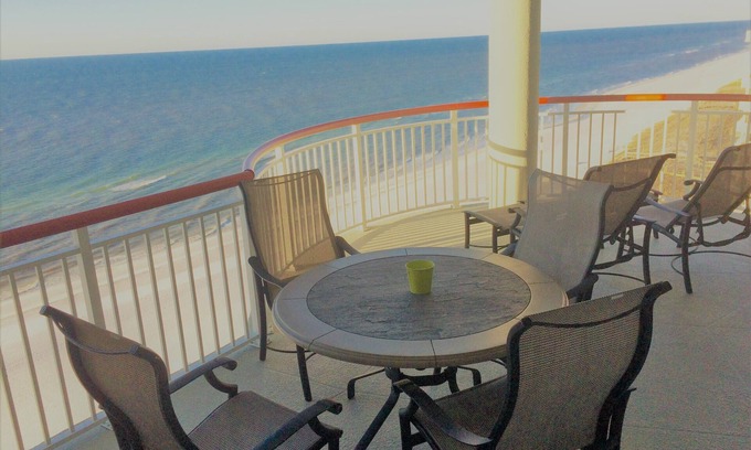 Navarre Beach Condo | Beach Colony East, Spectacular 15th Floor Beachfront Views, Directly on beach