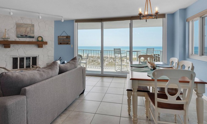 Pensacola Beach Condo | ✨Beach Front-Garage-Community Pool-Walk to Peg Leg's-2BR Sandpiper Cottage