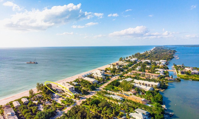 Englewood Apartment | BEACH FRONT unit 8 ground floor - STEPS FROM THE OCEAN
