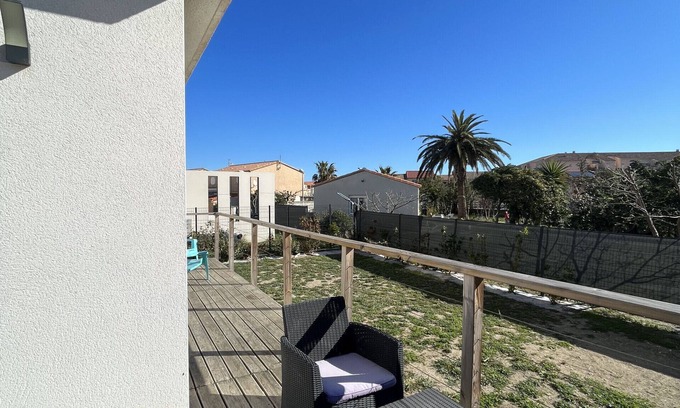 Sainte-Marie-Plage Villa | Beach house for 8 at 150m from the beach