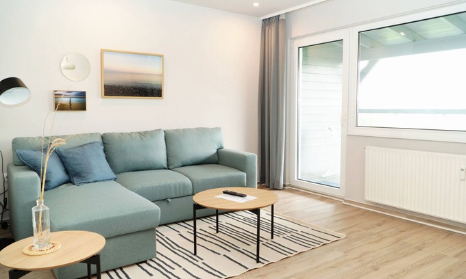 Rettin Apartment | Beach shell - sustainable 2-room apartment with Baltic Sea view