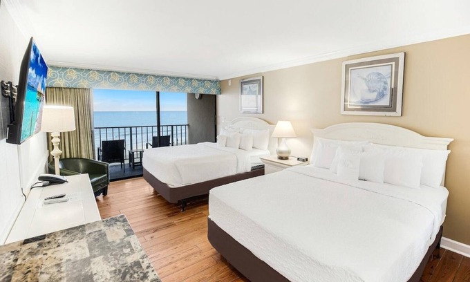 Litchfield by the Sea Apartment | Beaches and Dreams 6th Flr Oceanfront Room