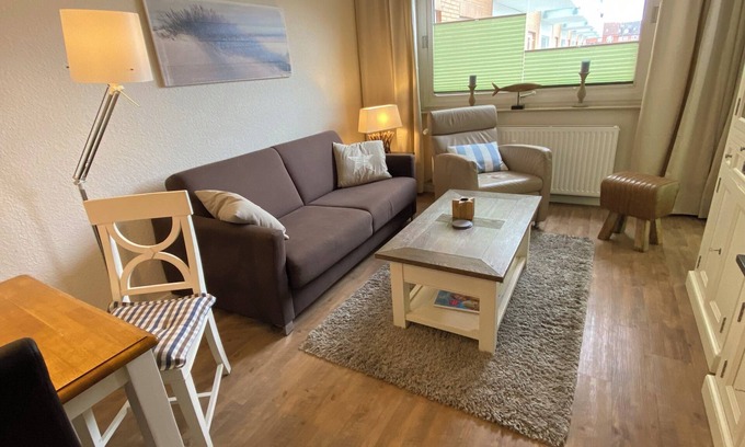 Westerland Apartment | Beachfront apartment in Haus Nordland, App. 39, your perfect retreat on Sylt!