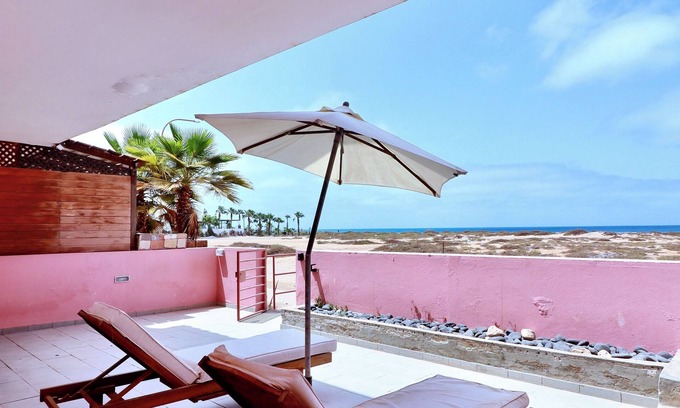 Santa Maria Apartment | Beachfront Bliss | Spacious 3-Bed Ground Floor Home Near Town