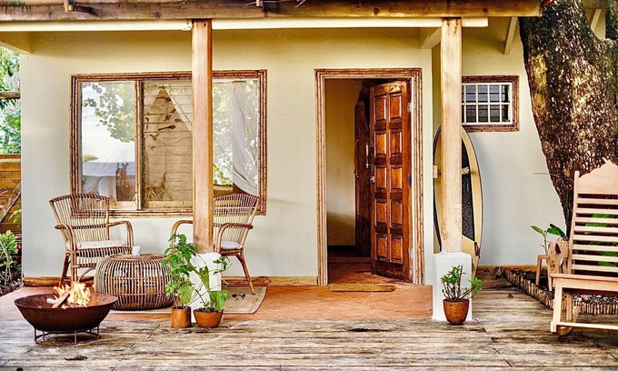 Garza Cabin | Beachfront cabin with WiFi and AC in magical Playa Garza at The House of Waves