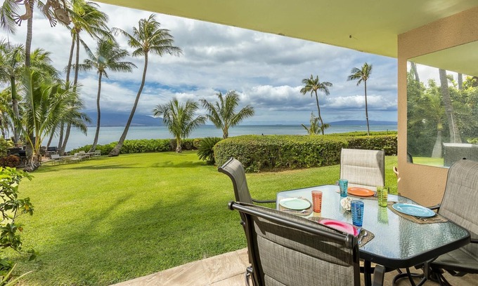 Maalaea Condo | Beachfront Condo with Stunning Ocean Views Al Fresco Dining and Pool Access