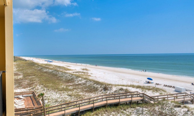 Ono Island Condo | BEACHFRONT, GREAT PATIO, & GORGEOUS VIEWS! 2 bed/2 bath in Perdido Key, FL