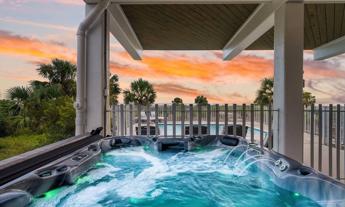 Indian Pass House | Beachfront LUX~Private ~Pool~Hot Tub~Dog Friendly