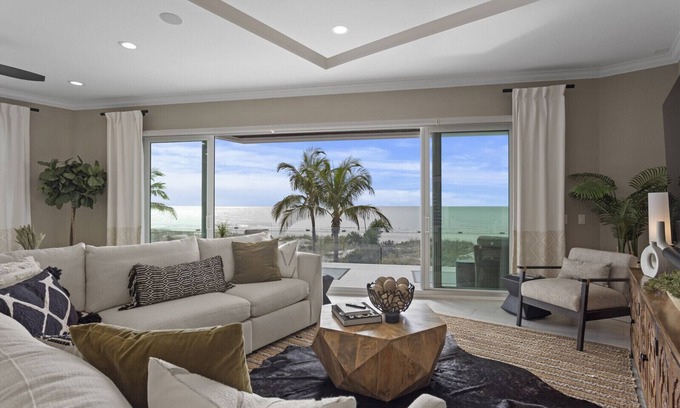 Redington Shores House | BEACHFRONT LUXURY MANSION - Sandbar Shores - Elite New Construction Home