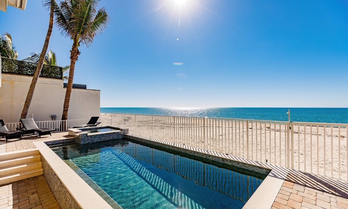 Bonita Springs House | Beachfront Private Home with Heated Pool, 5 bed, 5.5 bathroom