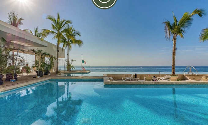 Las Glorias Apartment | Beachfront Tropical 2 BR Condo - Pools - Gym