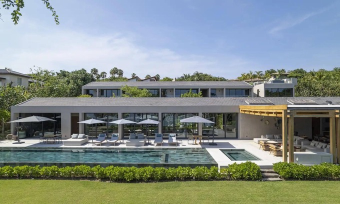 Punta Negra House | Beachfront Villa w/Sports Simulator, Game Room & Private Bowling I Movie Theater & Sauna