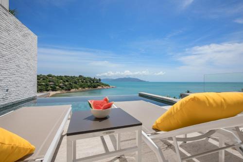 Moo 5 Villa | BEACHSIDE VILLA - B18 - at Bayside Luxury Villas Samrong Bay Beach, 4 BED 5 BATH, SEA & SUNSET VIEWS, only 200m walk to the Beach
