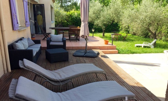 Saint-Clement-de-Riviere House | Beautiful Villa 200 m2, full foot with swimming pool, not overlooked near Montpellier
