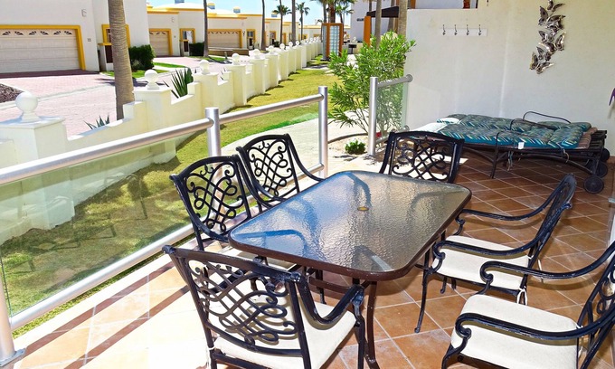 Sandy Beach Condo | Beautiful 2 Bedroom Condo on the Sea of Cortez at Las Palmas Resort BN-101