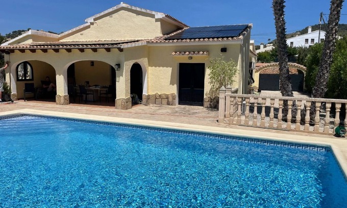 La Empedrola Villa | Beautiful 3 bed villa with pool and mountain view