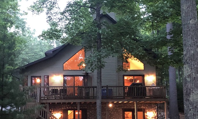 St Germain House | Beautiful 5 Bedroom Home on Little St. Germain Lake with Large Lot and Sauna