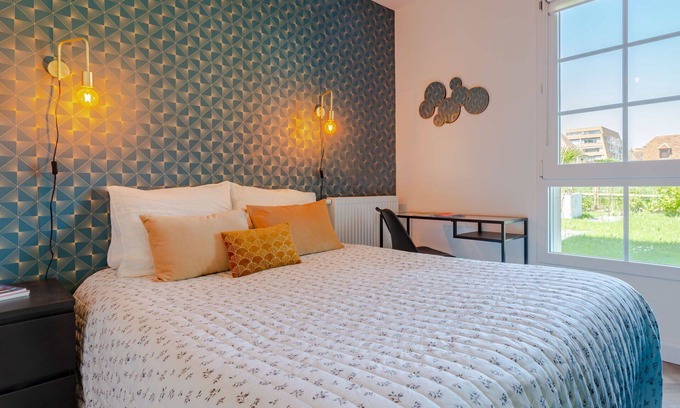 Benerville-sur-Mer Apartment | Beautiful apartment for 5 guests with WIFI, TV, terrace and parking