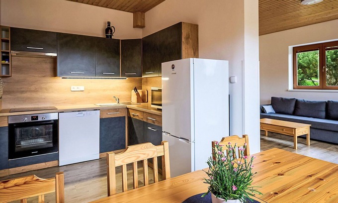 Nova Ves nad Nisou Apartment | Beautiful apartment for 9 guests with WIFI, TV and terrace
