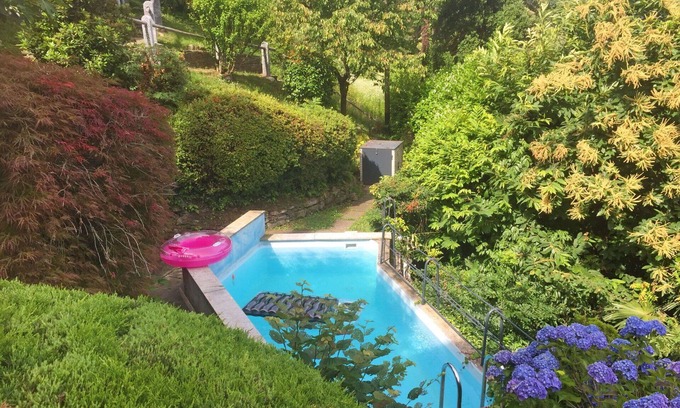 San Nazzaro Apartment | Beautiful apartment for 5 guests with pool, WIFI, TV, patio, pets allowed and panoramic view