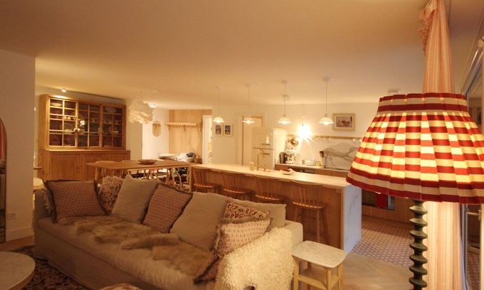 Saas-Fee Apartment | Beautiful apartment for 6 people with WIFI, TV and balcony