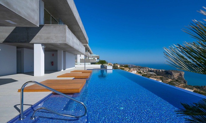 Cumbre del Sol Apartment | Beautiful apartment for 6 guests with A/C, WIFI, pool, TV, terrace and panoramic view