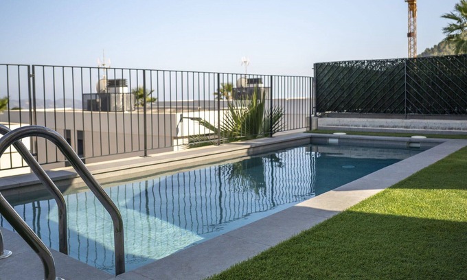 Polop Villa | Beautiful apartment in villa for 6 people with A/C, private pool, WIFI, TV and patio