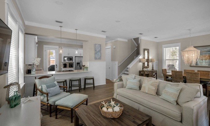 Seacrest Beach House | Beautiful beach home in Seacrest Beach North/Resort Style Community Lagoon Pool/Newly renovated/WiFi
