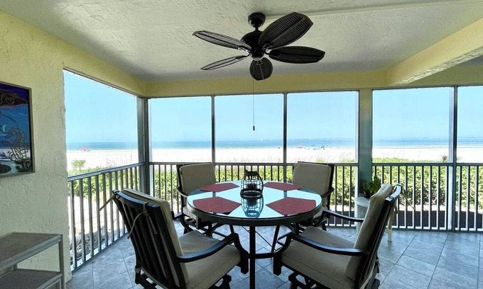 Fort Myers Beach Condo | Beautiful beach/ocean front north-end renovated condo